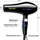Salon Hair Dryer – Fast Styling, Adjustable Heat