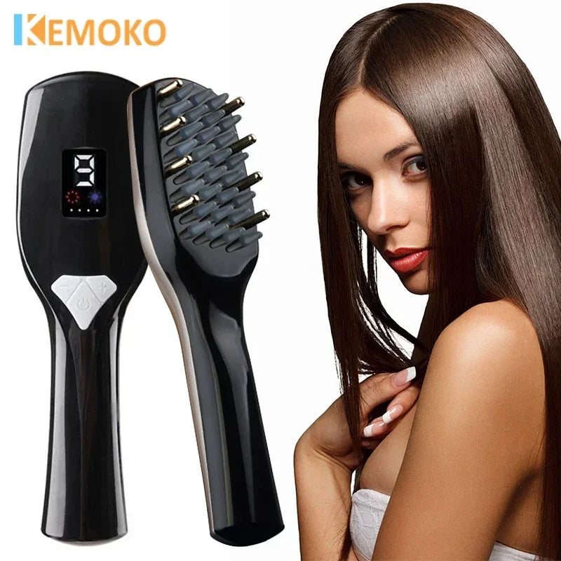 Vibration Scalp Massage Comb — Hair Growth Therapy
