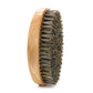 Men’s Boar Bristle Wave Brush – Wooden Double-Sided Beard Brush