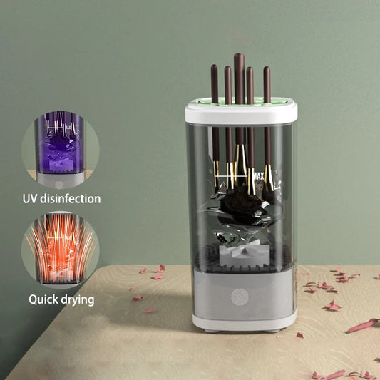 Electric Makeup Brush Cleaner – Rechargeable Quick-Dry Cleaning Tool