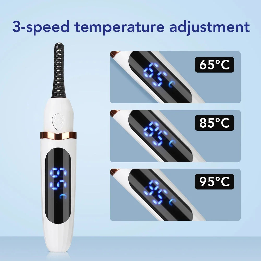 Heated Eyelash Curler – Quick Heating Lash Tool