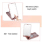 LED Light Makeup Mirror – Travel Compact & Foldable