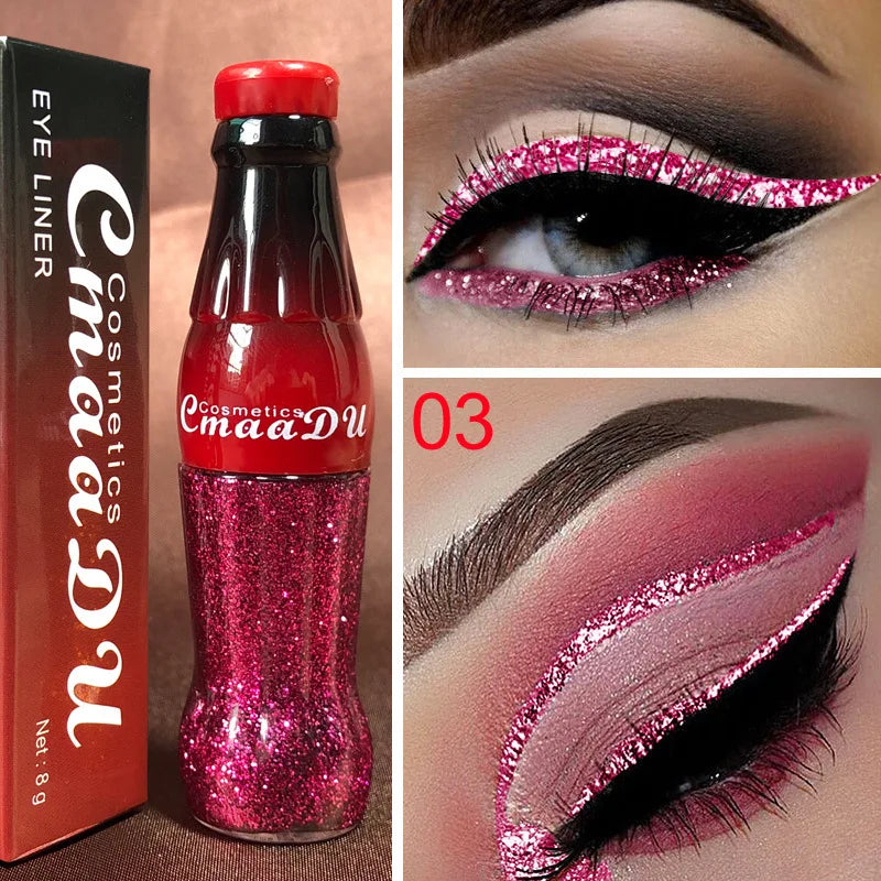 Glitter Liquid Eyeliner – Waterproof, Diamond Shiny Eye Pencil