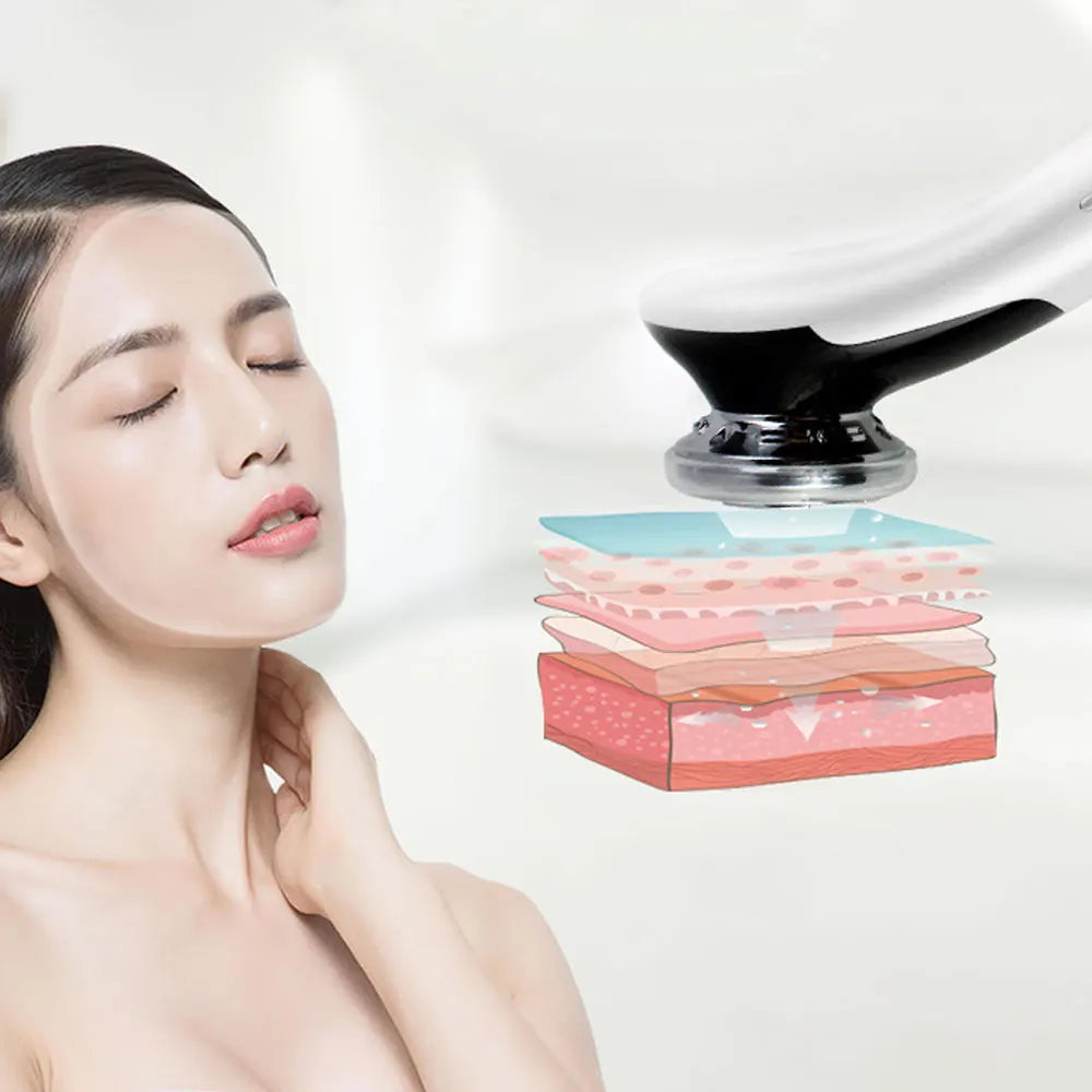 USB Powered Microcurrent Facial Massager For Face Lifting Skin Tightening