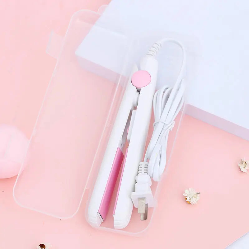 2-in-1 Hair Styler – Ceramic Straightener & Curling Comb