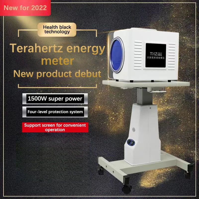 Newest Terahertz Physiotherapy 1300W Cell Hyperthermia Devices Micro Hertz Light Wave Energy Heating Healing Therapy Instrument