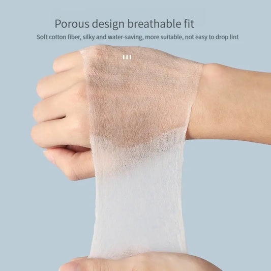 200PCS Disposable Cotton Pads – Makeup Removal & Mask