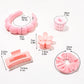 7PCS Skincare Headbands & Wristbands Set – Makeup & Face Wash