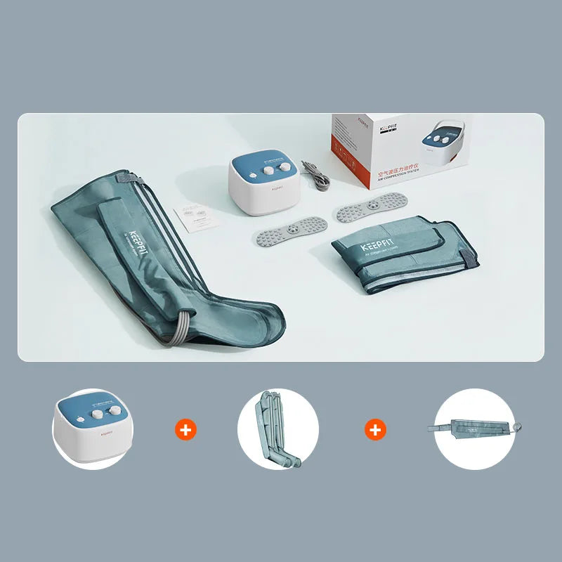 Leg Massager with Heat & Compression – Muscle Recovery Device