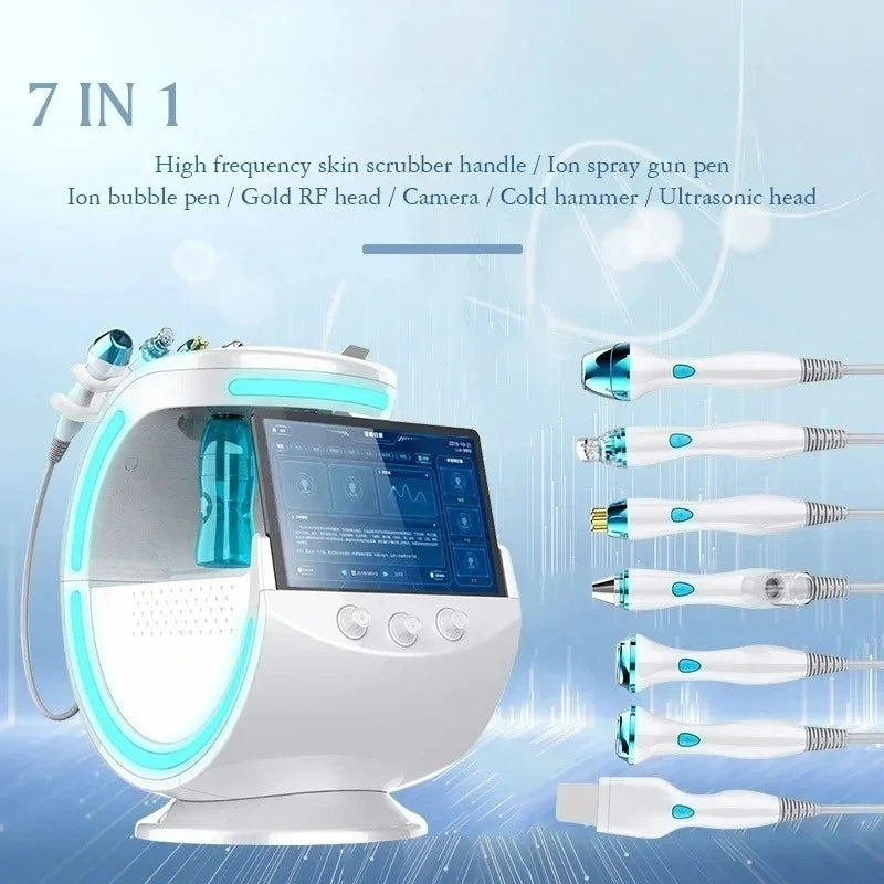 7 In 1 Multifunctional Facial Device For Cleansing And Skin Rejuvenation