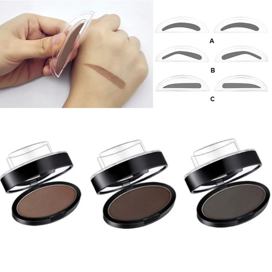 Eyebrow Stamp & Stencil Kit – Waterproof Brow Set
