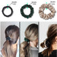 Silk Hair Scrunchies – Pure Mulberry Skinny Hair Ties