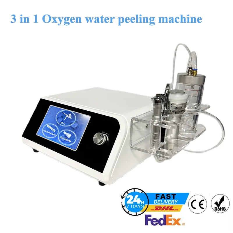 3-in-1 HydroDermabrasion Spa System — Deep Cleanse & Hydrate