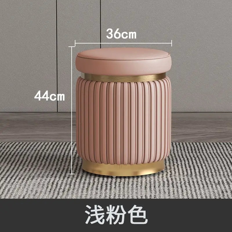Upholstered Vanity Stool — Vanity Furniture, Bedroom Furniture | Beautifully Within