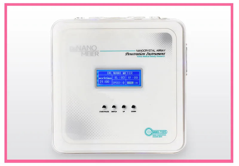 Salon Spa 4in1 Mesotherapy Facial Beauty Machine Skin Care Lifting Tightening EMS Bio Cooling Hammer Cold Therapy Micro Dermapen