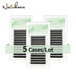NATUHANA 5 Cases Eyelash Extensions – W-Shape Volume