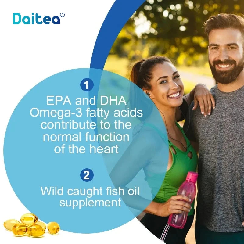 Daitea Fish Oil Omega-3 – Heart & Brain Health
