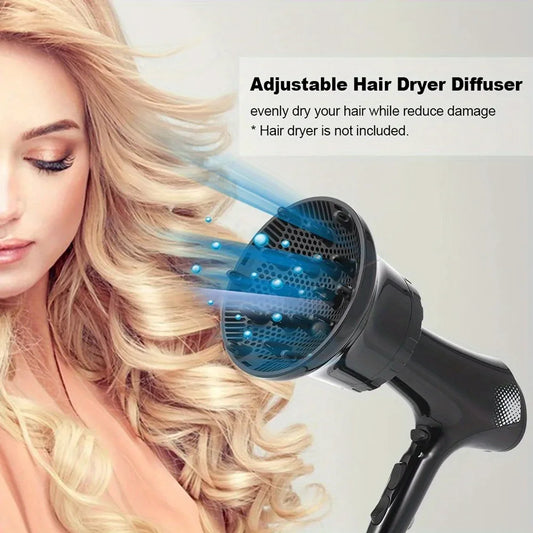 Bestauty Hair Dryer Diffuser – Adjustable Curly Hair Attachment
