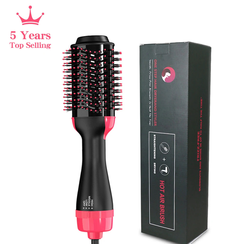 LISAPRO 3-in-1 Hot Air Brush – Dryer & Volumizer