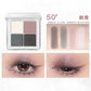 Judydoll 4-Color Eyeshadow Palette – Matte & Glitter Shades