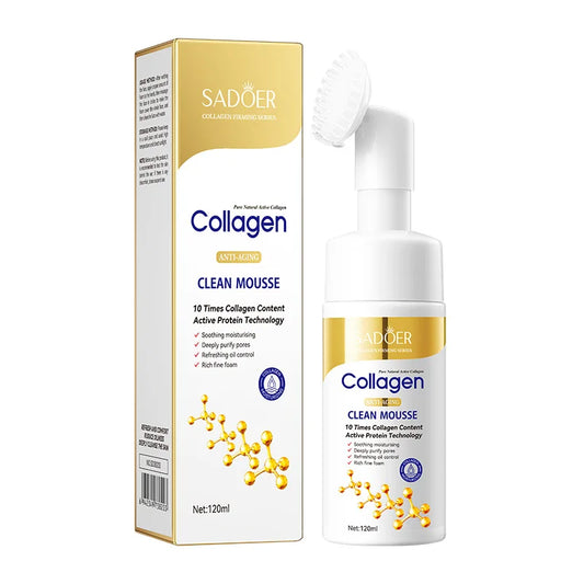 Collagen Face Wash Foam Cleanser