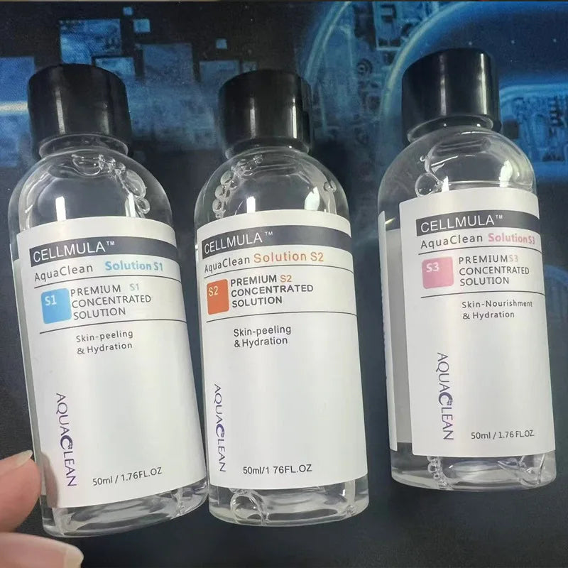 Aqua Peeling Concentrate Solution Set (S1-S3) — Machine Accessory, Facial Treatment | Beautifully Within