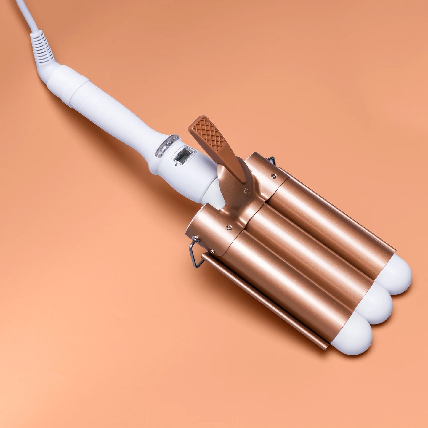 UKLISS Triple Barrel Curler – Ceramic Wave Styler