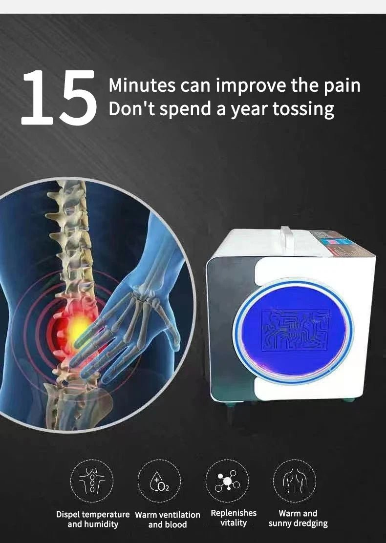 New Terahertz Cell Hyperthermia Device Through Meridian Physiotherapy Instrument Microhertz Spectrum Energy Meter Moisture