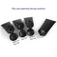 Empty Matte Black Tubes – 100ml Cosmetic Squeeze Bottles