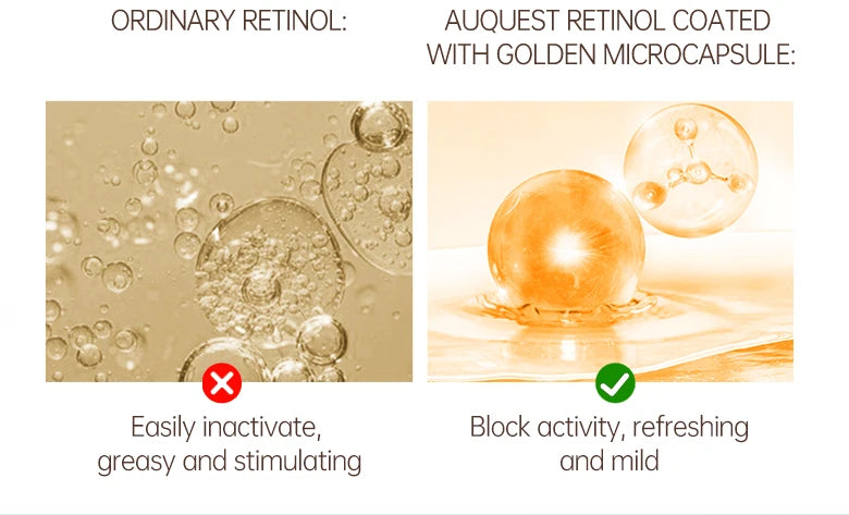 Retinol Face Serum Hyaluronic Acid for Face Smoothing Moisturizing Facial Serum Skin Care