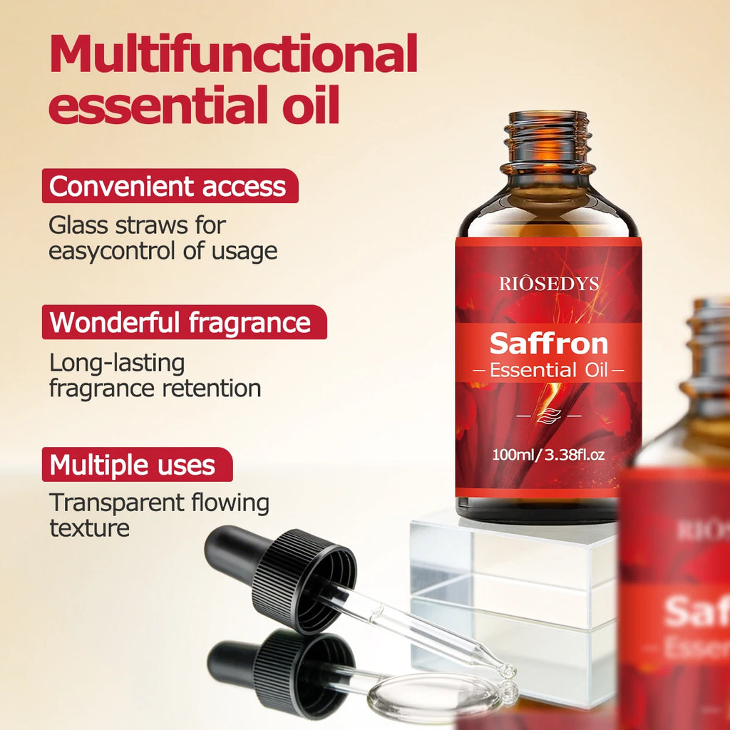 Saffron Essential Massage Oil