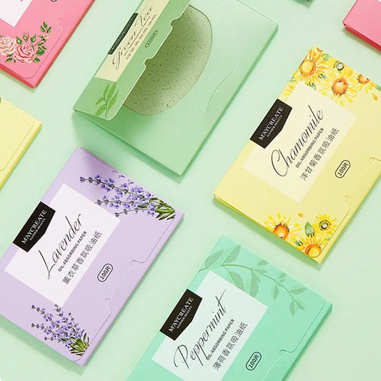 Oil Blotting Sheets – Face Cleansing & Oil Control Wipes
