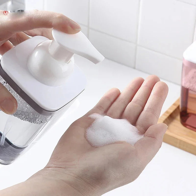 Foam Pump Dispenser Bottle – Facial Cleanser & Soap (420ml)