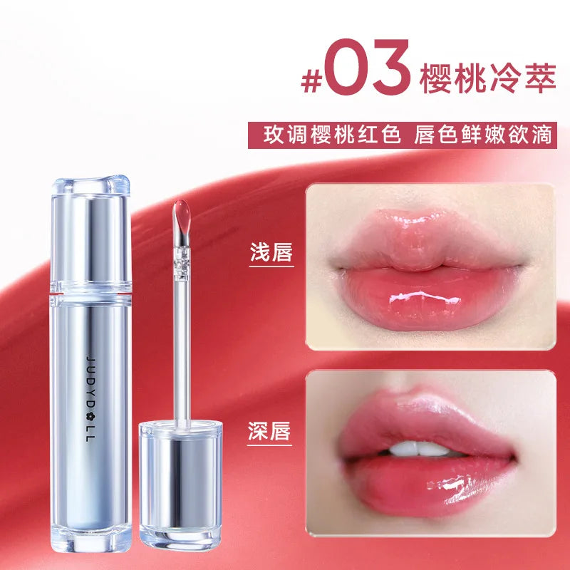 Judydoll Lip Glaze – Non-Stick, Mirror Shine Lipstick