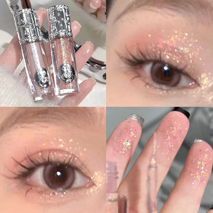 5 Colors Glitter Liquid Eyeshadow – Waterproof Shine