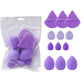12PCS Cosmetic Puff Set – Triangle & Egg Blenders