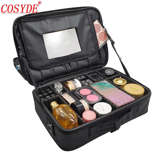 Large Cosmetic Makeup Bag – Travel Storage Case