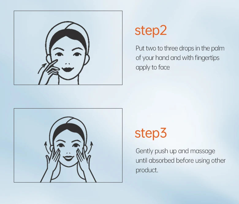 Retinol Face Serum Hyaluronic Acid for Face Smoothing Moisturizing Facial Serum Skin Care