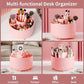 Rotating Makeup Organizer – 360° Brush & Tool Holder