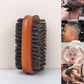 Men’s Boar Bristle Wave Brush – Wooden Double-Sided Beard Brush