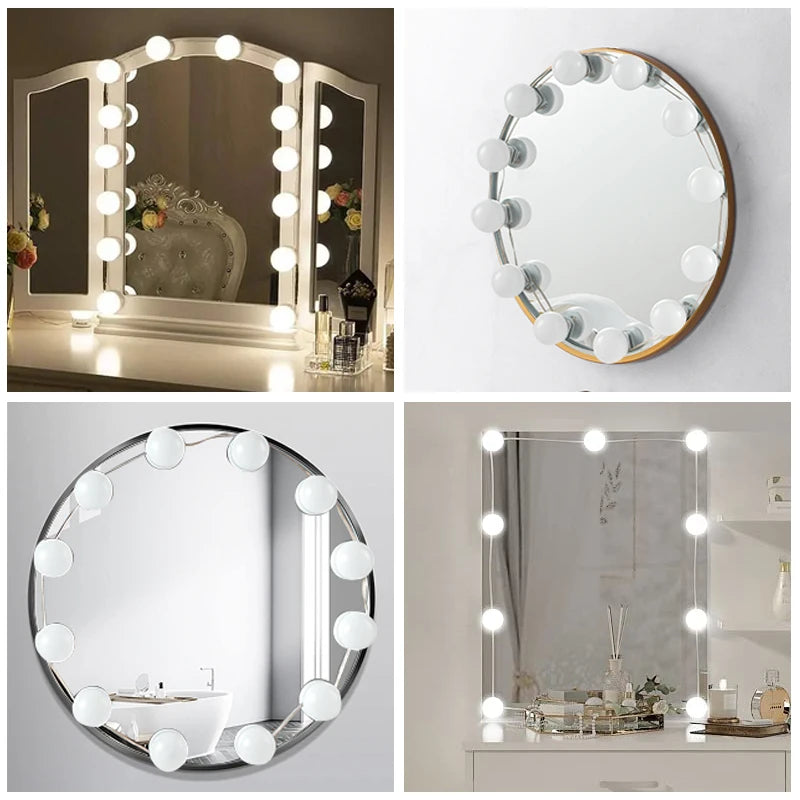 USB LED Vanity Mirror Light Kit