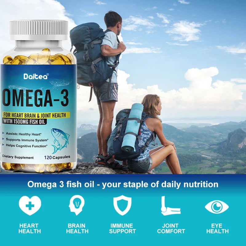 Daitea Fish Oil Omega-3 – Heart & Brain Health