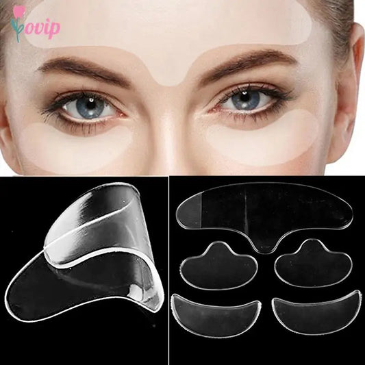 5PCS Silicone Anti-Wrinkle Patches – Face & Neck Lifting Pads