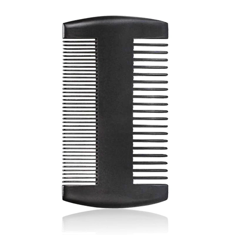 Men’s Boar Bristle Wave Brush – Wooden Double-Sided Beard Brush