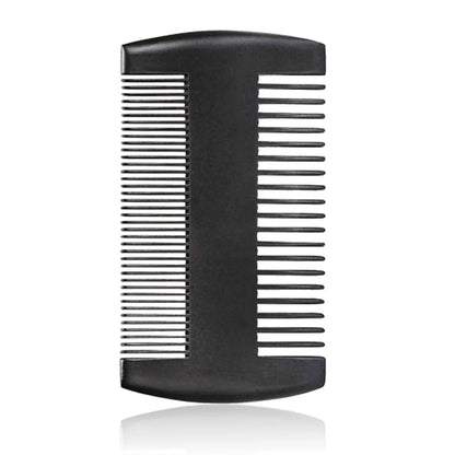 Men’s Boar Bristle Wave Brush – Wooden Double-Sided Beard Brush