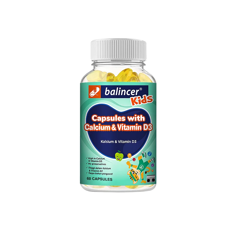 Kids’ Calcium, Vitamin K, D & Magnesium – Strong Bones & Teeth