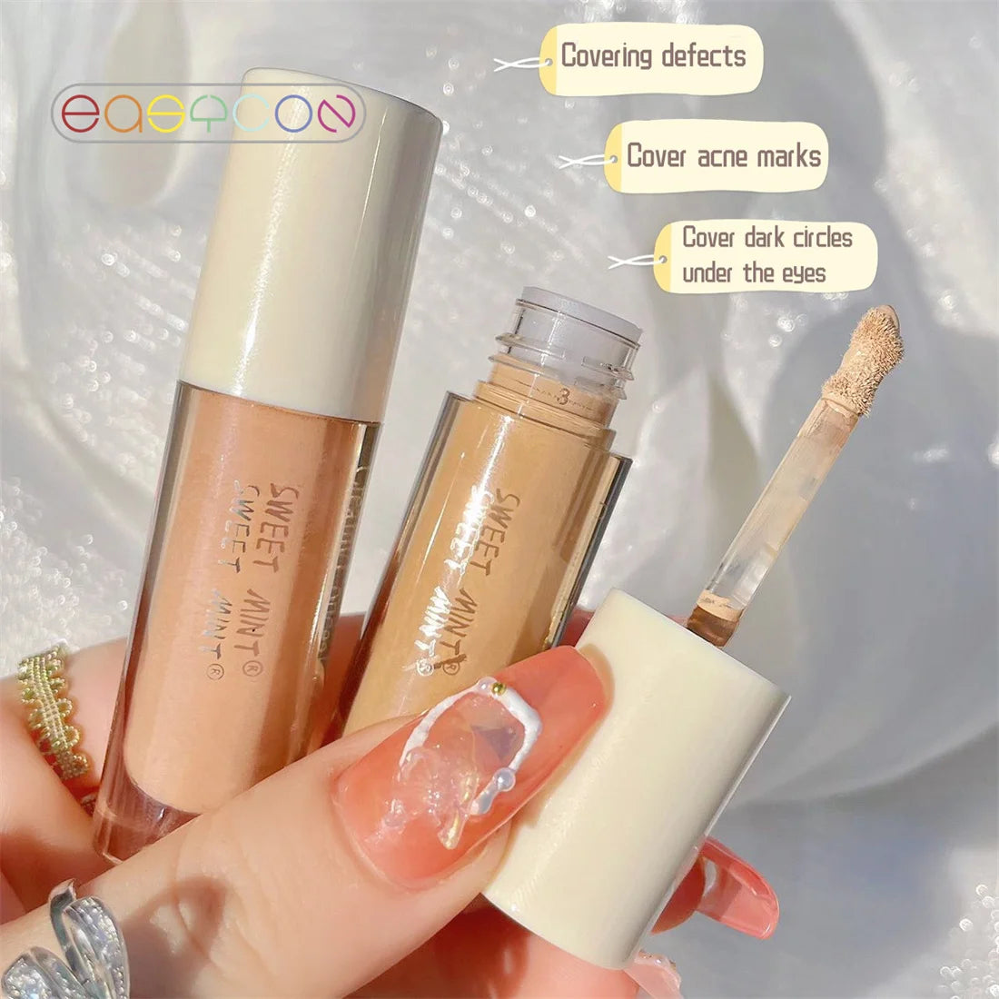 Liquid Concealer Foundation – Waterproof, Dark Circle Corrector