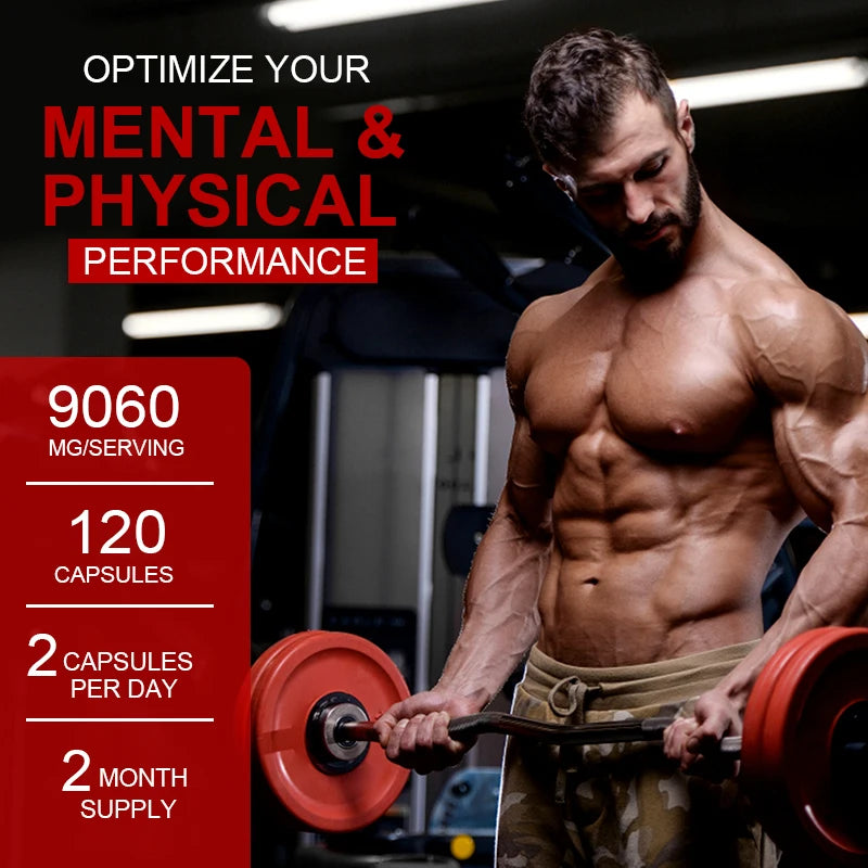 Men’s Performance Supplement – Muscle, Energy & Endurance Support