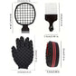 Afro Hair Sponge Set – Curl Sponge, Brush & Pick Comb