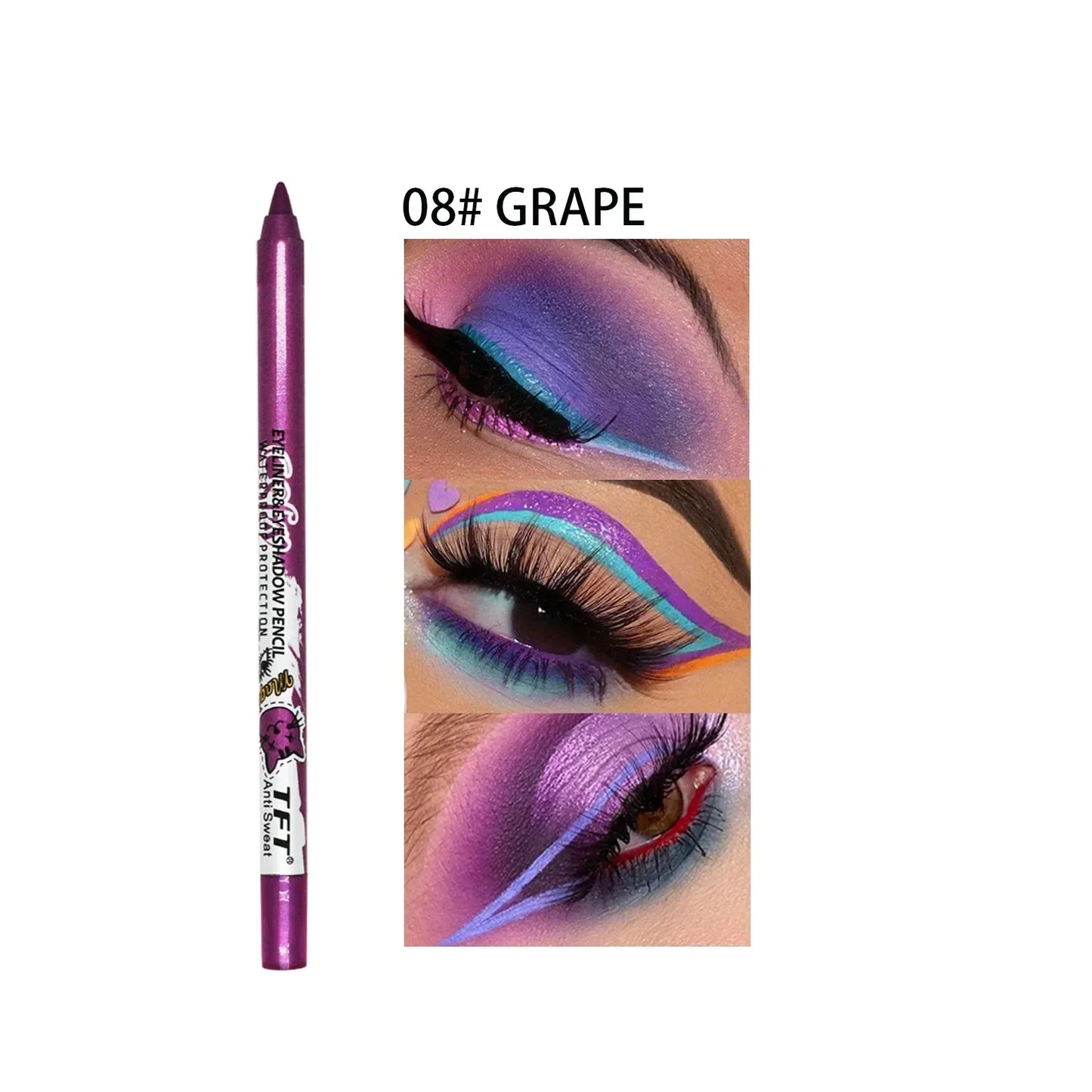 Colorful Eyeliner Pencil – Waterproof Quick-Dry Makeup